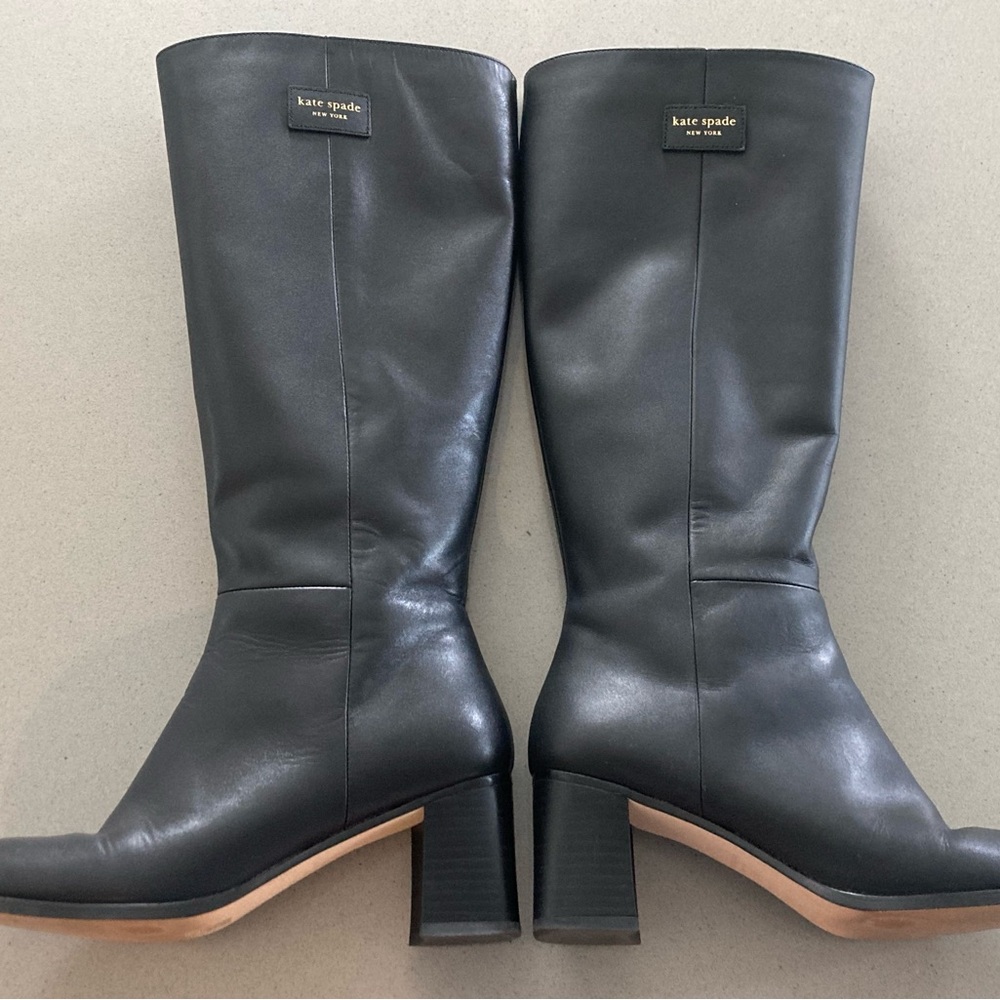 Kate Spade Women’s Aimee Tall Leather Boots